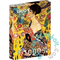 Enjoy 1000 db-os puzzle - Gustav Klimt: Lady with a Fan (1128)