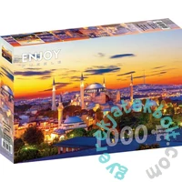 Enjoy 1000 db-os puzzle - Hagia Sophia at Sunset, Istanbul (1359)