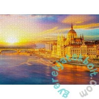 Enjoy 1000 db-os puzzle - Hungarian Parliament at Sunset, Budapest (1362)