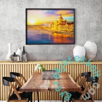 Enjoy 1000 db-os puzzle - Hungarian Parliament at Sunset, Budapest (1362)