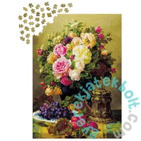 Enjoy 1000 db-os puzzle - Jean-Baptiste Robie: Still Life with Roses (1107)