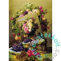 Enjoy 1000 db-os puzzle - Jean-Baptiste Robie: Still Life with Roses (1107)