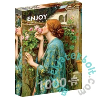 Enjoy 1000 db-os puzzle - John William Waterhouse: The Soul of the Rose (1386)