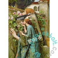 Enjoy 1000 db-os puzzle - John William Waterhouse: The Soul of the Rose (1386)