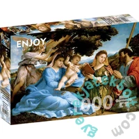 Enjoy 1000 db-os puzzle - Madonna and Child with Saints Catherine and Thomas (1536)