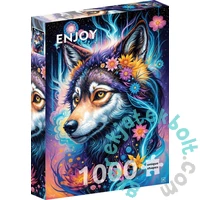 Enjoy 1000 db-os puzzle - Magical Wolf Portrait (2164)