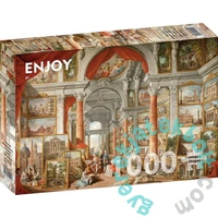 Enjoy 1000 db-os puzzle - Paolo Panini: Views of Modern Rome (1119)