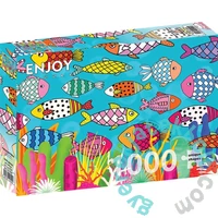 Enjoy 1000 db-os puzzle - Patterned Fishes (2049)