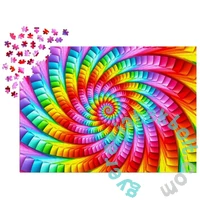 Enjoy 1000 db-os puzzle - Psychedelic Rainbow Spiral (1635)