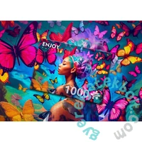 Enjoy 1000 db-os puzzle - Queen of Butterflies (2129)