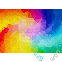 Enjoy 1000 db-os puzzle - Rainbow Gradient Poligonal Swirl (1239)