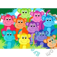 Enjoy 1000 db-os puzzle - Rainbow Monkeys (2060)