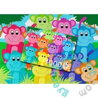 Enjoy 1000 db-os puzzle - Rainbow Monkeys (2060)