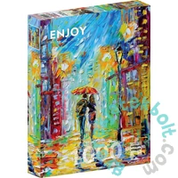 Enjoy 1000 db-os puzzle - Rainy Romance in the City (1431)