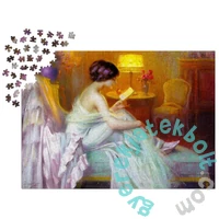 Enjoy 1000 db-os puzzle - Reading at Lamp Light (1539)