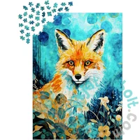 Enjoy 1000 db-os puzzle - Red Fox on Blue (2325)