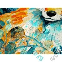 Enjoy 1000 db-os puzzle - Red Fox on Blue (2325)