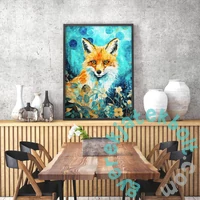 Enjoy 1000 db-os puzzle - Red Fox on Blue (2325)