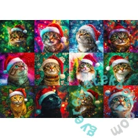 Enjoy 1000 db-os puzzle - Santa Cats (2407)