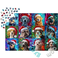 Enjoy 1000 db-os puzzle - Santa Dogs (2406)