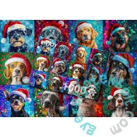 Enjoy 1000 db-os puzzle - Santa Dogs (2406)
