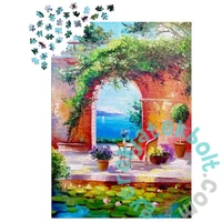 Enjoy 1000 db-os puzzle - Sea View Through the Arch (1838)