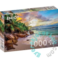Enjoy 1000 db-os puzzle - Seychelles Beach at Sunset (2102)