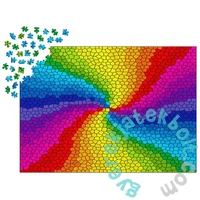 Enjoy 1000 db-os puzzle - Stained Glass Rainbow Burst (1970)