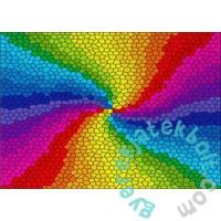 Enjoy 1000 db-os puzzle - Stained Glass Rainbow Burst (1970)