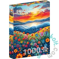 Enjoy 1000 db-os puzzle - Sunrise Fields (2377)