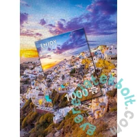 Enjoy 1000 db-os puzzle - Sunset over Santorini (1260)