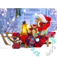 Enjoy 1000 db-os puzzle - Teddy Bears with Santa Hats (1269)