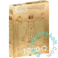 Enjoy 1000 db-os puzzle - The Vitruvian Man (1557)