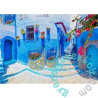 Enjoy 1000 db-os puzzle - Turquoise Street in Chefchaouen