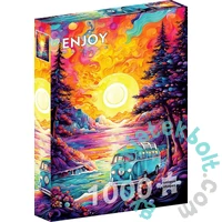 Enjoy 1000 db-os puzzle - Van Life at the Beach (2339)