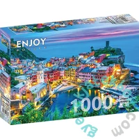 Enjoy 1000 db-os puzzle - Vernazza at Dusk, Cinque Terre, Italy (2080)