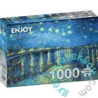 Enjoy 1000 db-os puzzle - Vincent Van Gogh: Starry Night Over Rhone (1140)