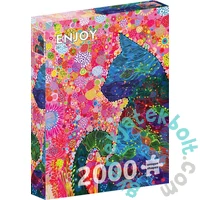 Enjoy 2000 db-os puzzle - Wandering Cat (2127)