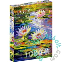 Enjoy 1000 db-os puzzle - Water Lilies in the Pond (1847)