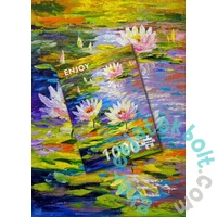 Enjoy 1000 db-os puzzle - Water Lilies in the Pond (1847)