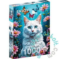 Enjoy 1000 db-os puzzle - White Cat (2140)