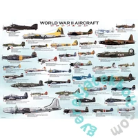 EuroGraphics 1000 db-os puzzle - World War II Aircraft (6000-0075)