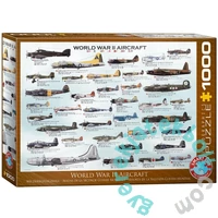 EuroGraphics 1000 db-os puzzle - World War II Aircraft (6000-0075)