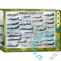 EuroGraphics 1000 db-os puzzle - Modern Warplanes (6000-0076)