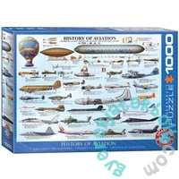 EuroGraphics 1000 db-os puzzle - History of Aviation (6000-0086)