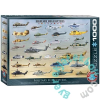 EuroGraphics 1000 db-os puzzle - Military Helicopters (6000-0088)