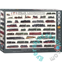 EuroGraphics 1000 db-os puzzle - Steam Locomotives (6000-0090)