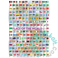  EuroGraphics 1000 db-os puzzle - Flags of the World (6000-0128)