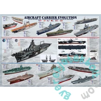 EuroGraphics 1000 db-os puzzle - Aircraft Carrier Evolution (6000-0129)