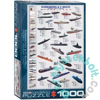 EuroGraphics 1000 db-os puzzle - Submarines &amp; U-Boats (6000-0132)
